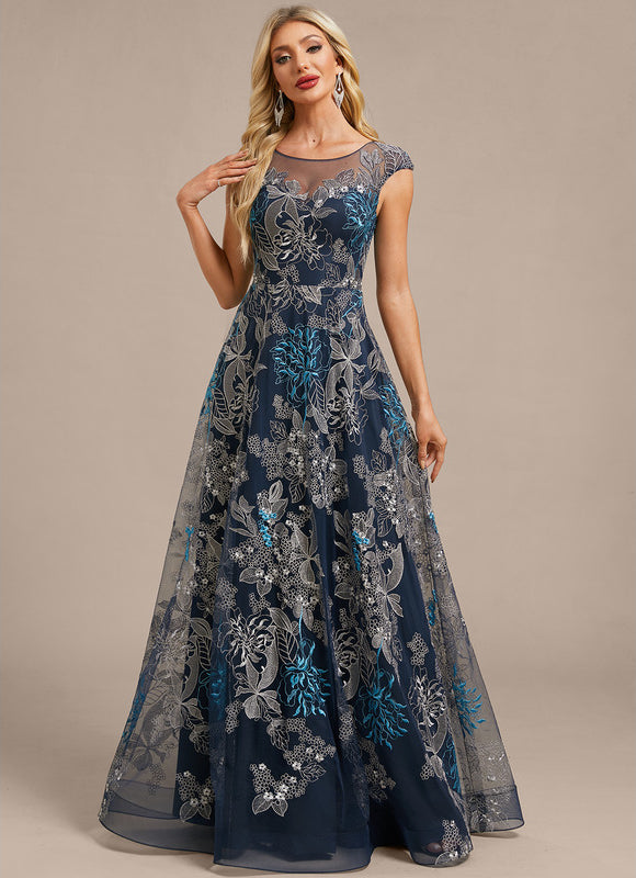 Robe Longue Transparente Dentelle - gallery 5