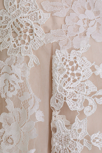 Robe Dentelle Courte Dentelle - gallery 1