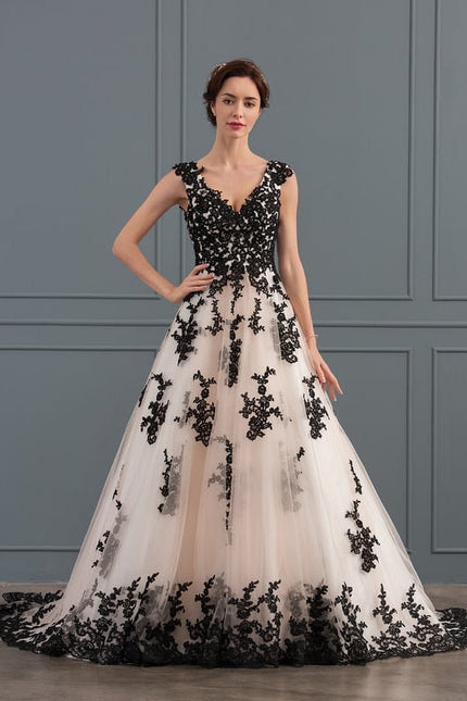 Robe Dentelle Tulle Haute Couture - gallery 1