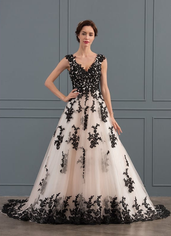 Robe Dentelle Tulle Haute Couture - gallery 1