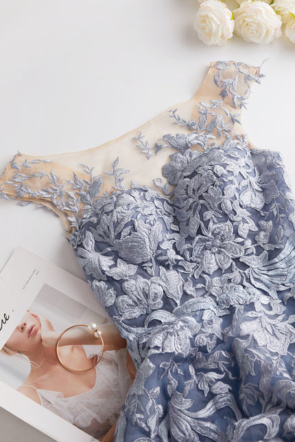 Robe Dentelle Étoile Azur - gallery 2