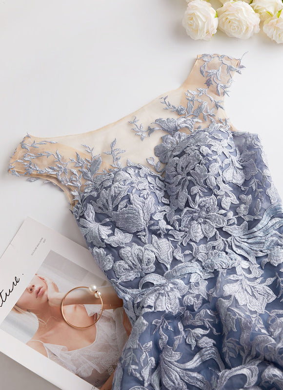 Robe Dentelle Étoile Azur - gallery 2