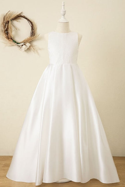 Robe Dentelle Étoile De Satin - gallery 3