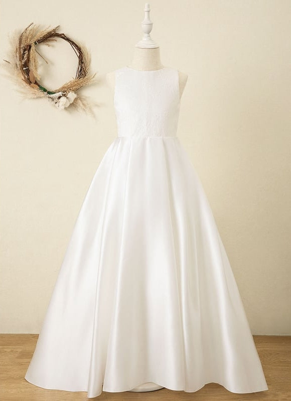 Robe Dentelle Étoile De Satin - gallery 3