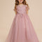 Robe Dentelle Boheme Rose