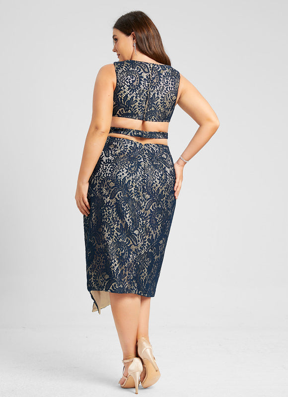 Robe Dentelle Cocktail Chic - gallery 5