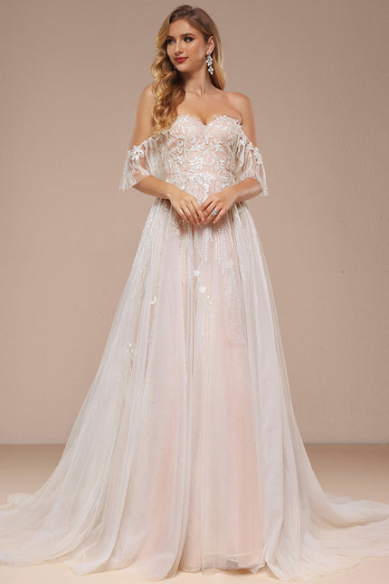 Robe Dentelle Bohème Romantique - gallery 1