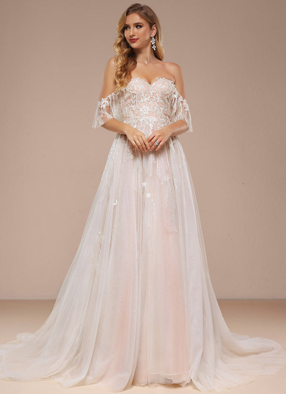 Robe Dentelle Bohème Romantique - gallery 1