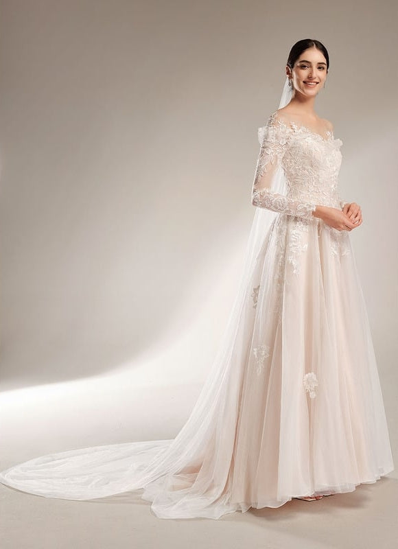 Robe Dentelle De Mariée Élégante - gallery 5