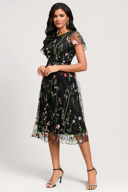 Robe Dentelle Genoux