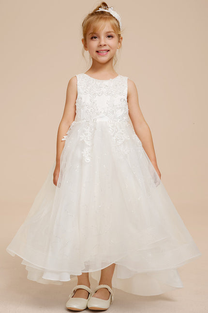 Robe Dentelle Fille Mariage Chic - gallery 3
