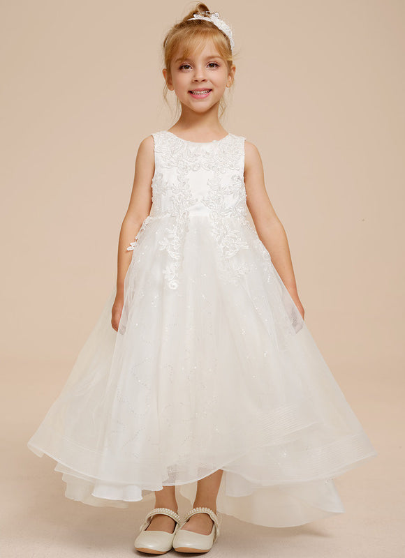 Robe Dentelle Fille Mariage Chic - gallery 3