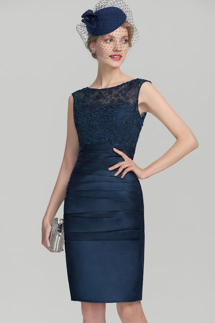 Robe Dentelle Chic Marine - gallery 1