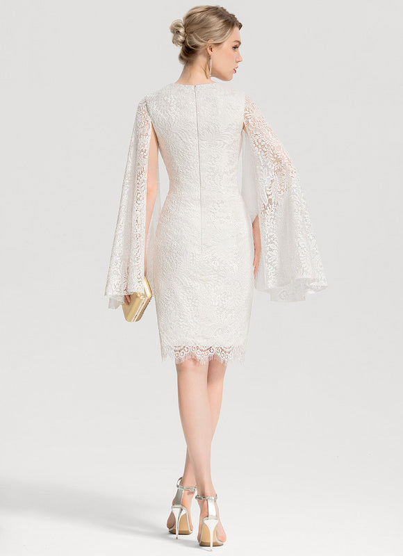 Robe Dentelle Blanche Délicate - gallery 3