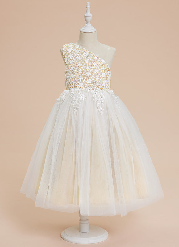 Robe Dentelle Élégante À Nœud - gallery 4