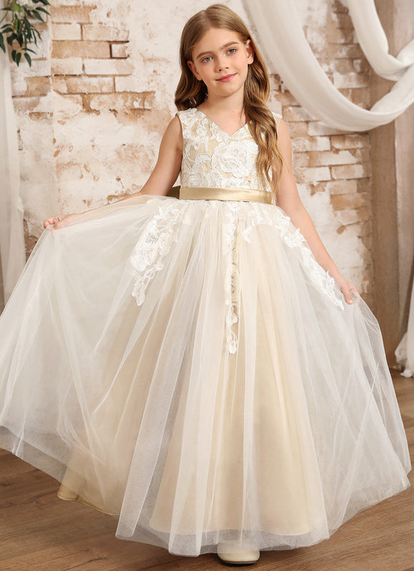 Robe Longue Bustier Dentelle - gallery 8