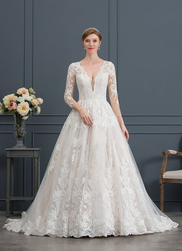 Robe Dentelle Mi-Longue Dentelle - gallery 3