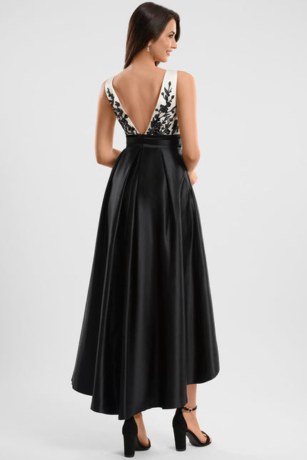 Robe Dentelle Bi-Matière Chic - gallery 4