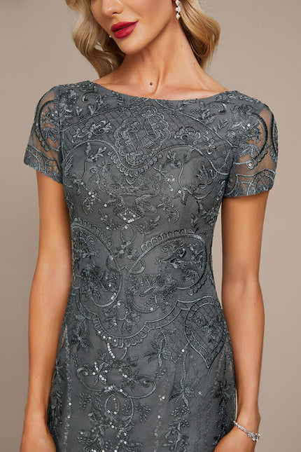 Robe Longue Mousseline Dentelle - gallery 5