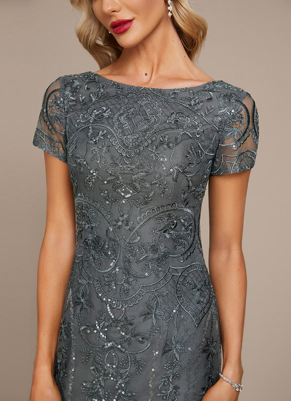 Robe Longue Mousseline Dentelle - gallery 5