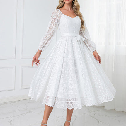 Robe Blanche Dentelle Mariage Civil