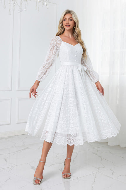 Robe Blanche Dentelle Mariage Civil
