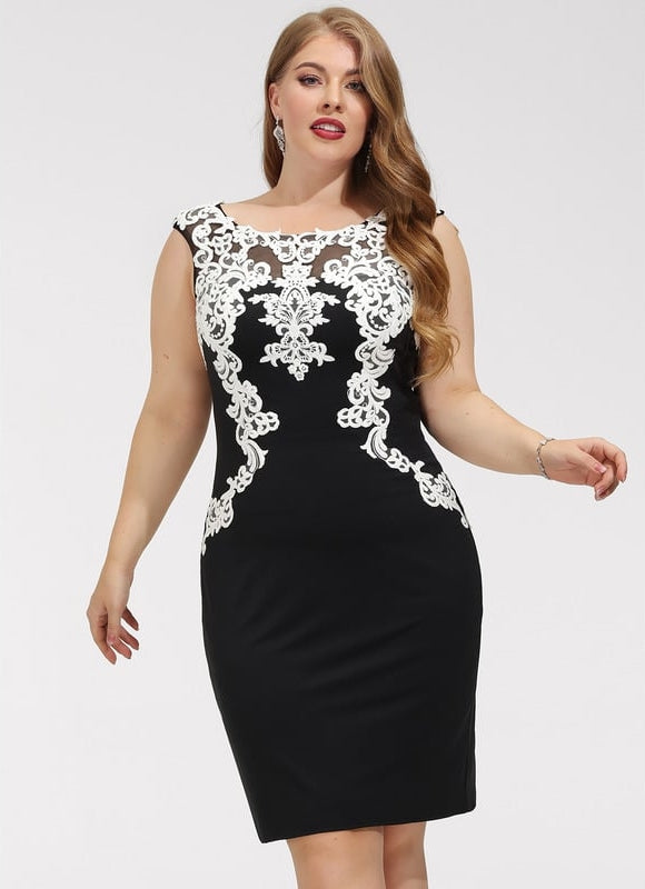 Robe Dentelle Ajustée Chic - gallery 5