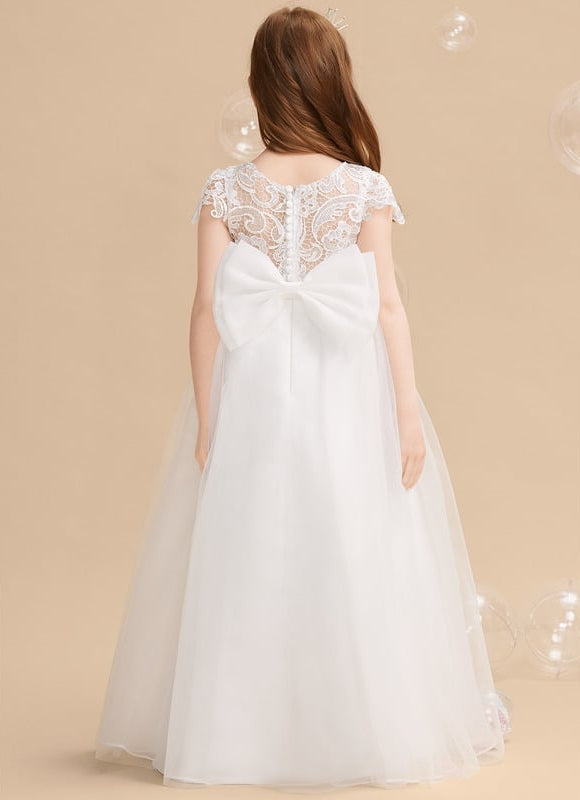 Robe Dentelle Blanche Légère - gallery 3