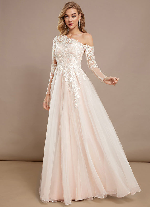 Robe Dentelle Transparente Blanche - gallery 2