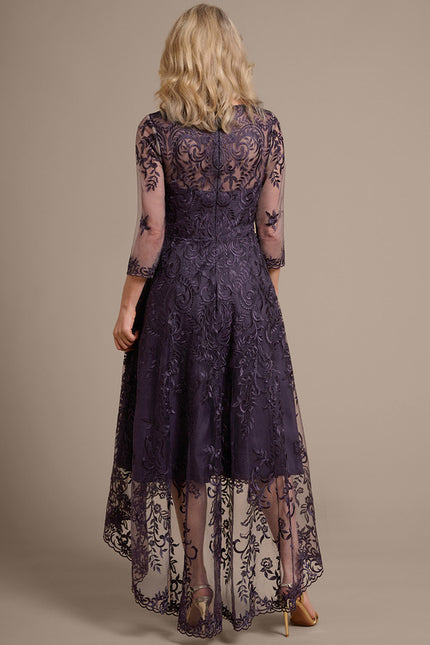 Robe Dentelle Et Mousseline - gallery 7