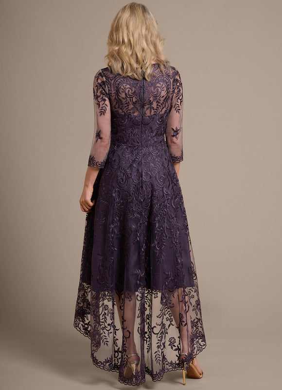 Robe Dentelle Et Mousseline - gallery 7