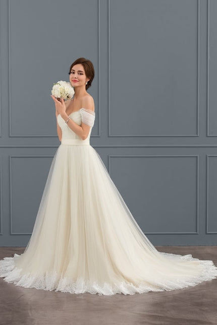 Robe Dentelle Élégance Aérienne - gallery 3