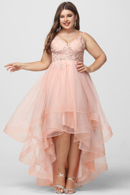 Robe Dentelle Rose Pastel - gallery 9