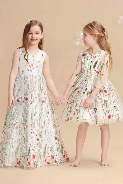 Robe Dentelle Enchantée Florale - gallery 7