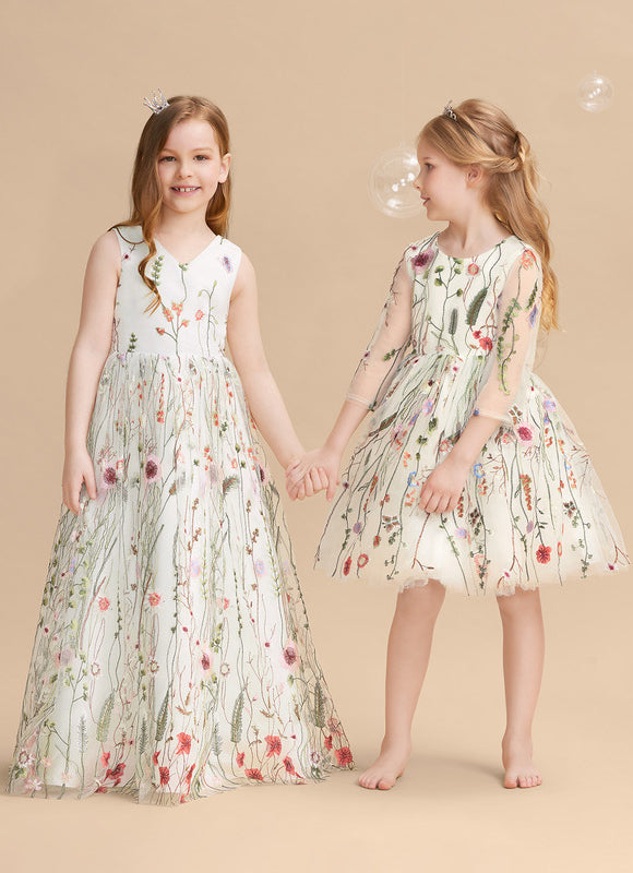 Robe Dentelle Enchantée Florale - gallery 7