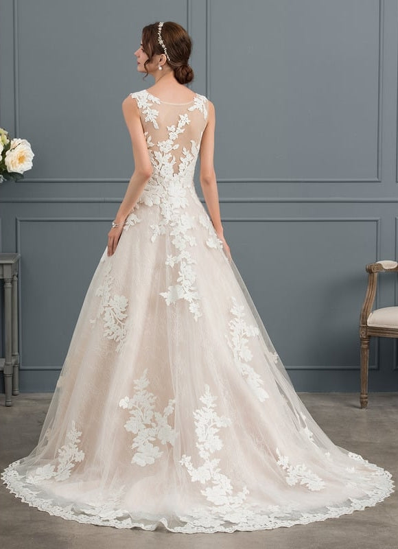Robe Dentelle Éblouissante Florale - gallery 3
