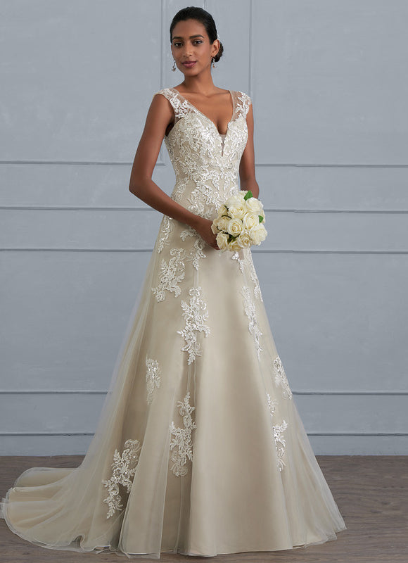 Robe De Mariee Manche Longue Dentelle