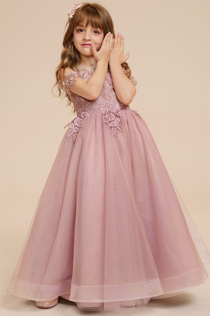 Robe Dentelle Boheme Rose - gallery 3