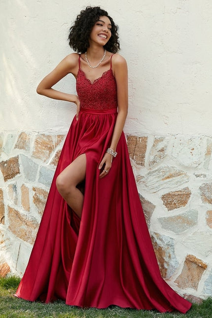 Robe Dentelle Ébène Rubis - gallery 2