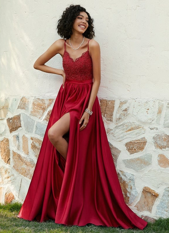 Robe Dentelle Ébène Rubis - gallery 2