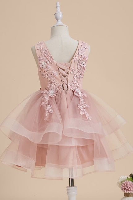 Robe Dentelle Floue Rose 3D - gallery 9