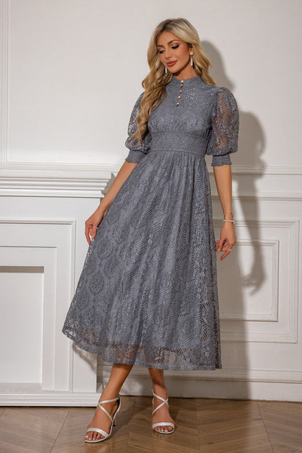 Robe En Dentelle Grande Taille - gallery 4