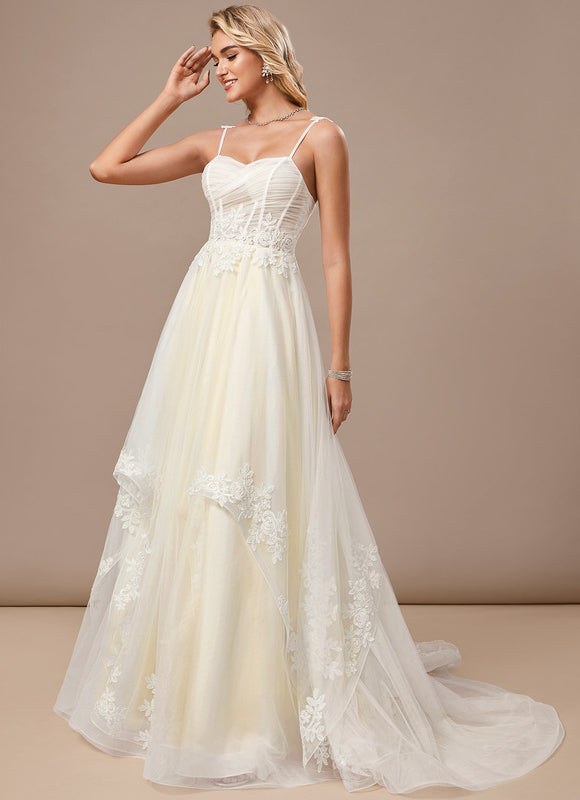 Robe Mariee Dentelle Dos Nu - gallery 2