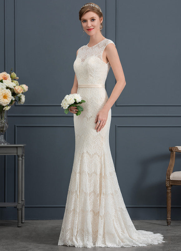 Robe Dentelle Dentelle Élégante - gallery 2