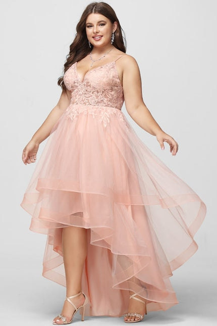 Robe Dentelle Rose Pastel - gallery 6
