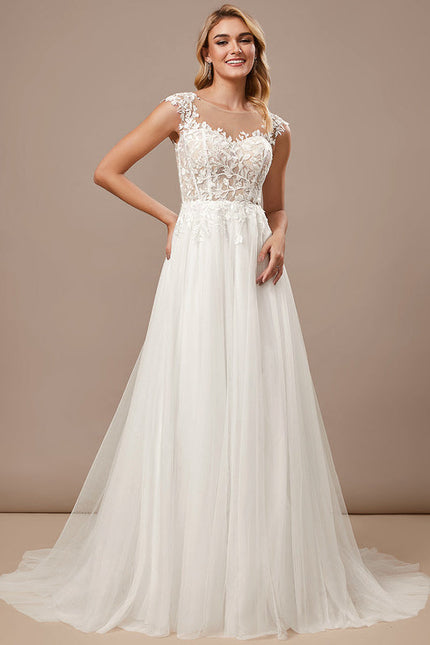 Robe Mariee Traine Dentelle