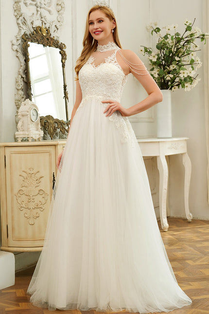 Robe Dentelle Nuptiale Ethérée - gallery 2