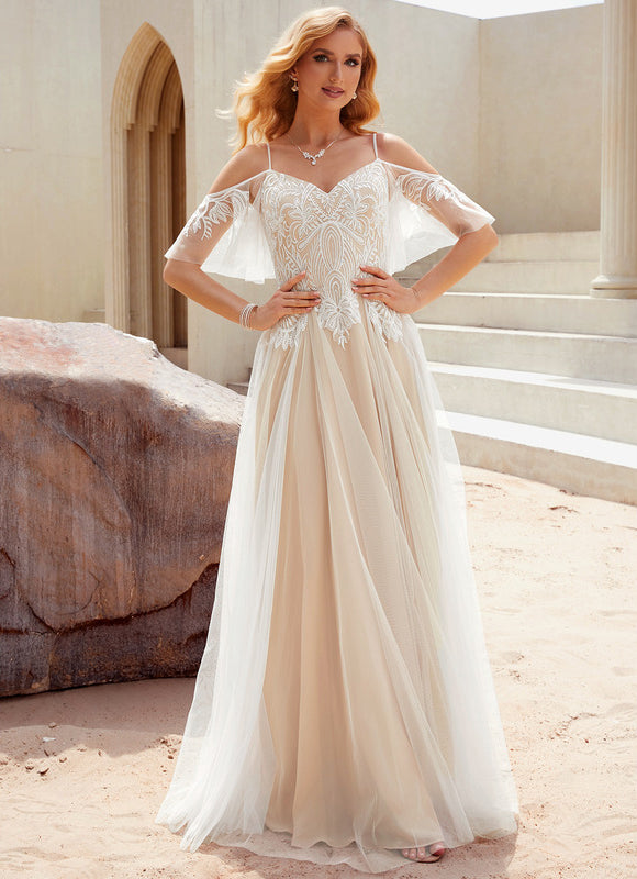Robe Décolleté En Dentelle