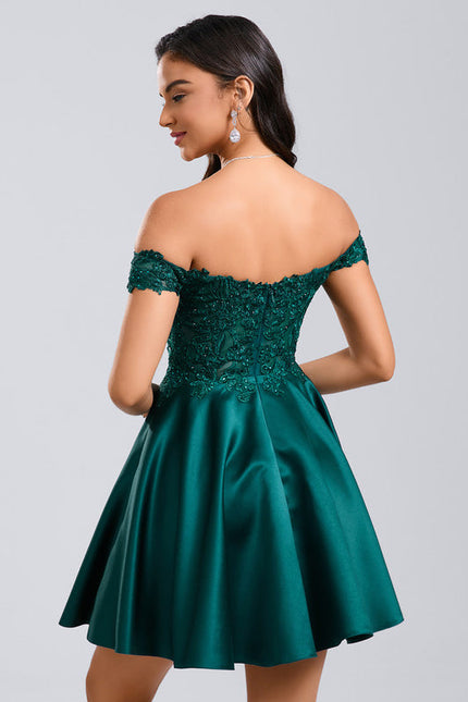 Robe Manche Dentelle - gallery 4