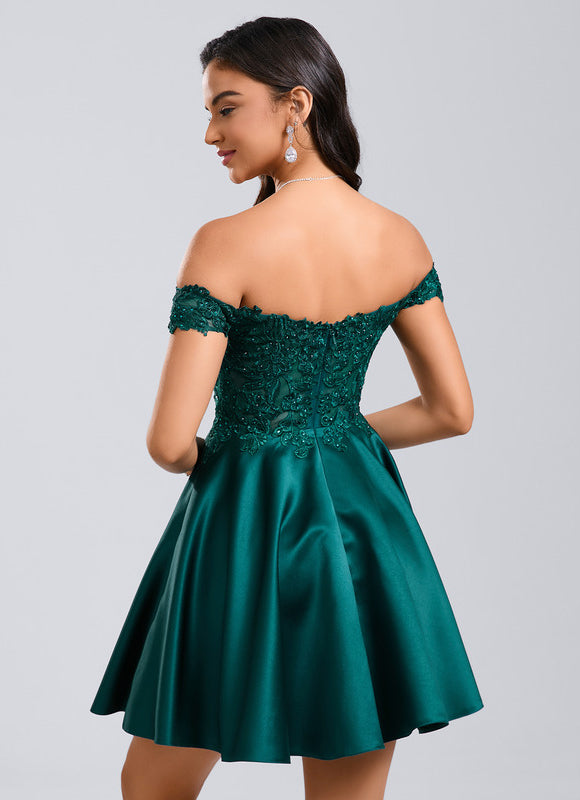 Robe Manche Dentelle - gallery 4